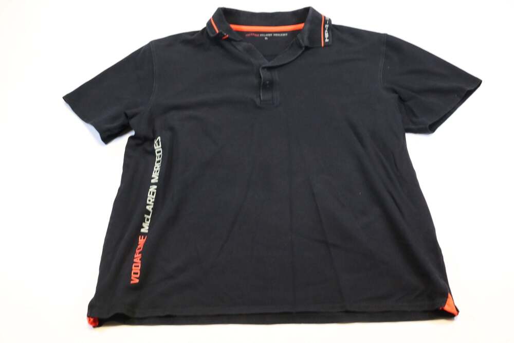 Vodafone McLaren Mercedes MP4-25 Formula 1 Polo Shirt Size XL